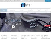 Tablet Screenshot of harris.com.br